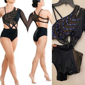 Tenth House 2 Die solo dance costume strap black ALTITUDE TD25450 LC-large child